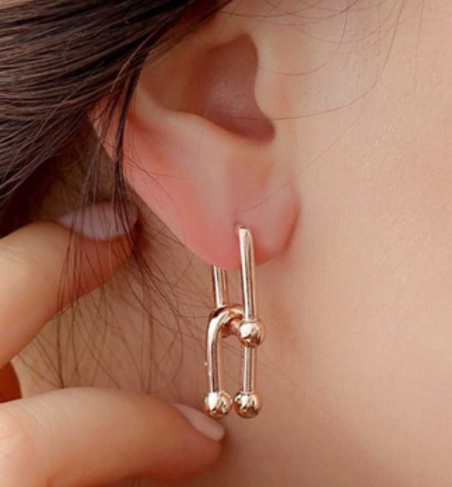 Pendientes B Plata de Ley 925